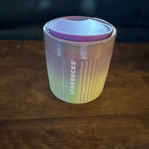 Starbucks 2022 Iridescent Ombré Purple 8 oz Mug w/Lid